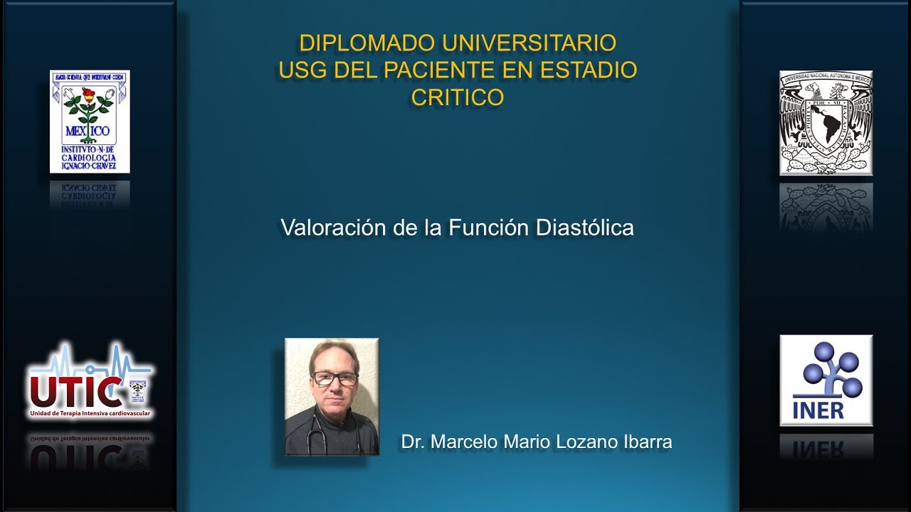 TEMA 6: Valoración de la Función Diastólica