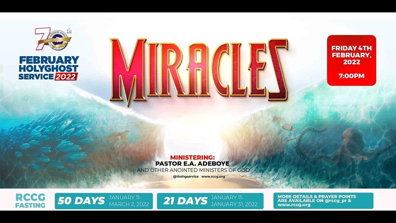 RCCG FEBRUARY 2022 HOLY GHOST SERVICE - MIRACLES