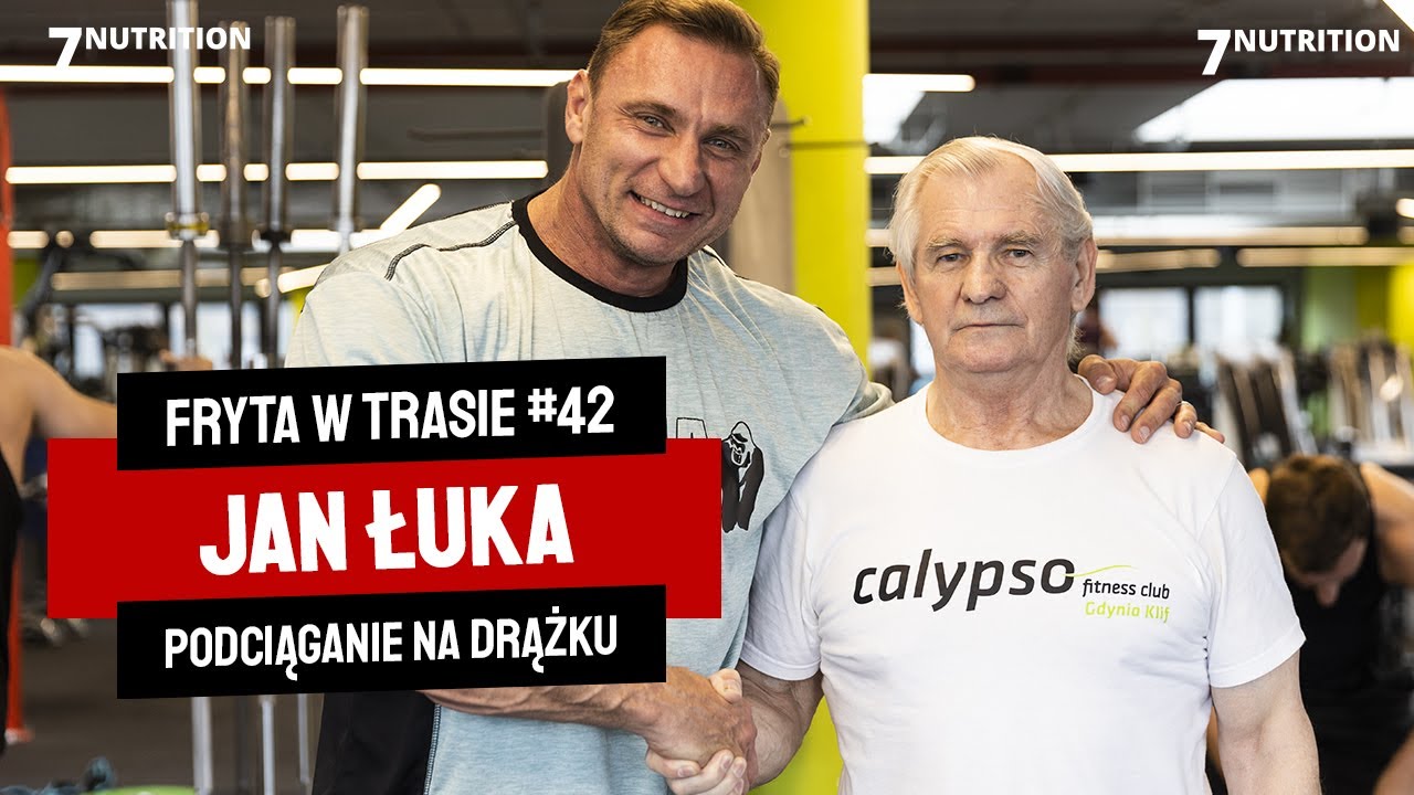 Podciąganie na drążku z Janem Łuką - jednym z najwybitniejszych polskich zawodników trójboju