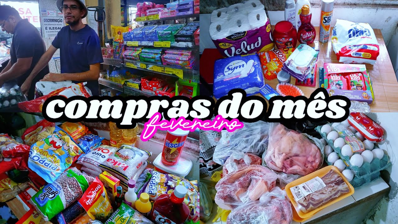 VLOG : Compras do mês  / organização/ #compras #vlog 