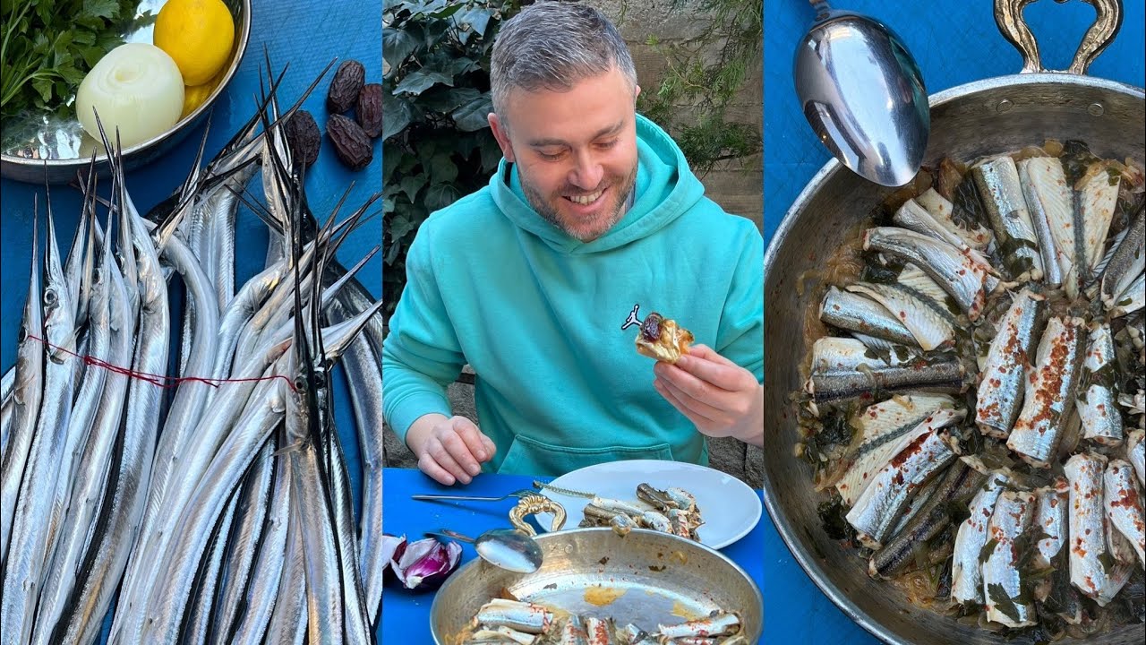 Tadına doyum olmaz💯🐟 (zargana çıtlama) #food #fish #seafood