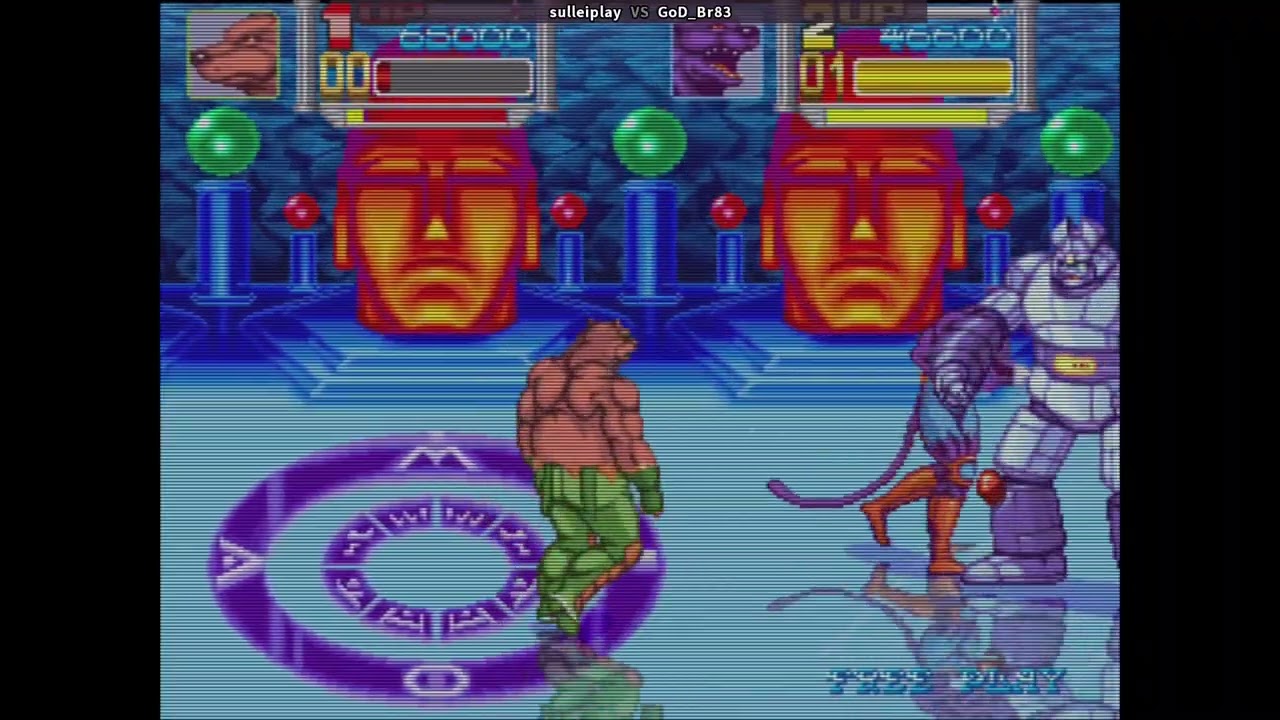 Metamorphic Force Arcade: Gameplay Coop no Fightcade