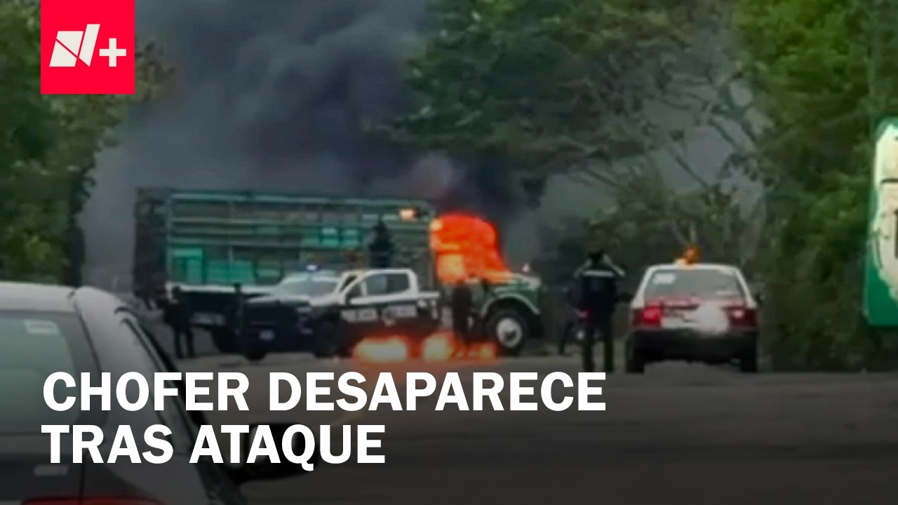 Desaparece el chofer Bulmaro Herrera en Veracruz tras ataque del CJNG a su camión - En Punto