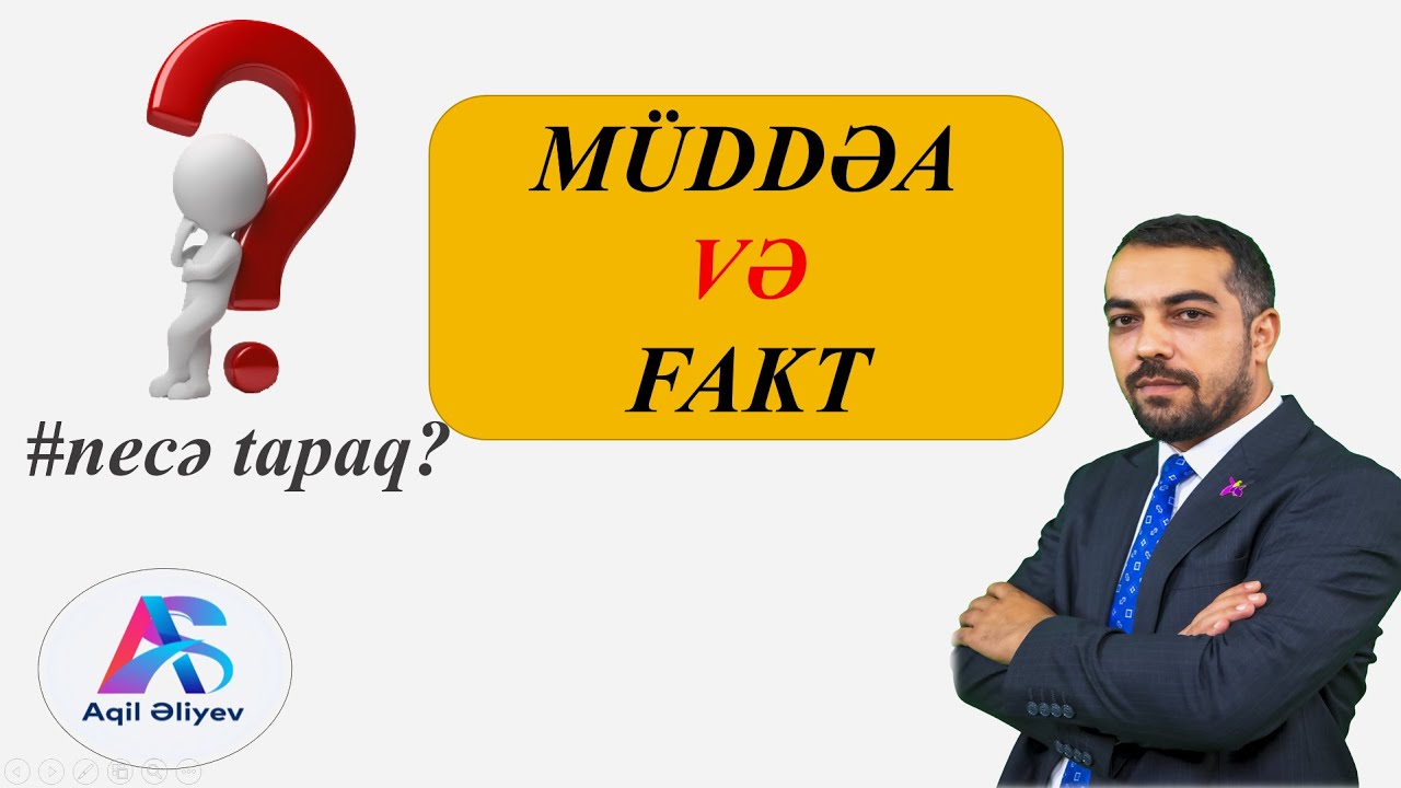 MƏTN ÜZRƏ İŞ - 1. FAKT VƏ MÜDDƏANIN müəyyən edilməsi. #abituriyent #miq #azdili #sertifikasiya #exam