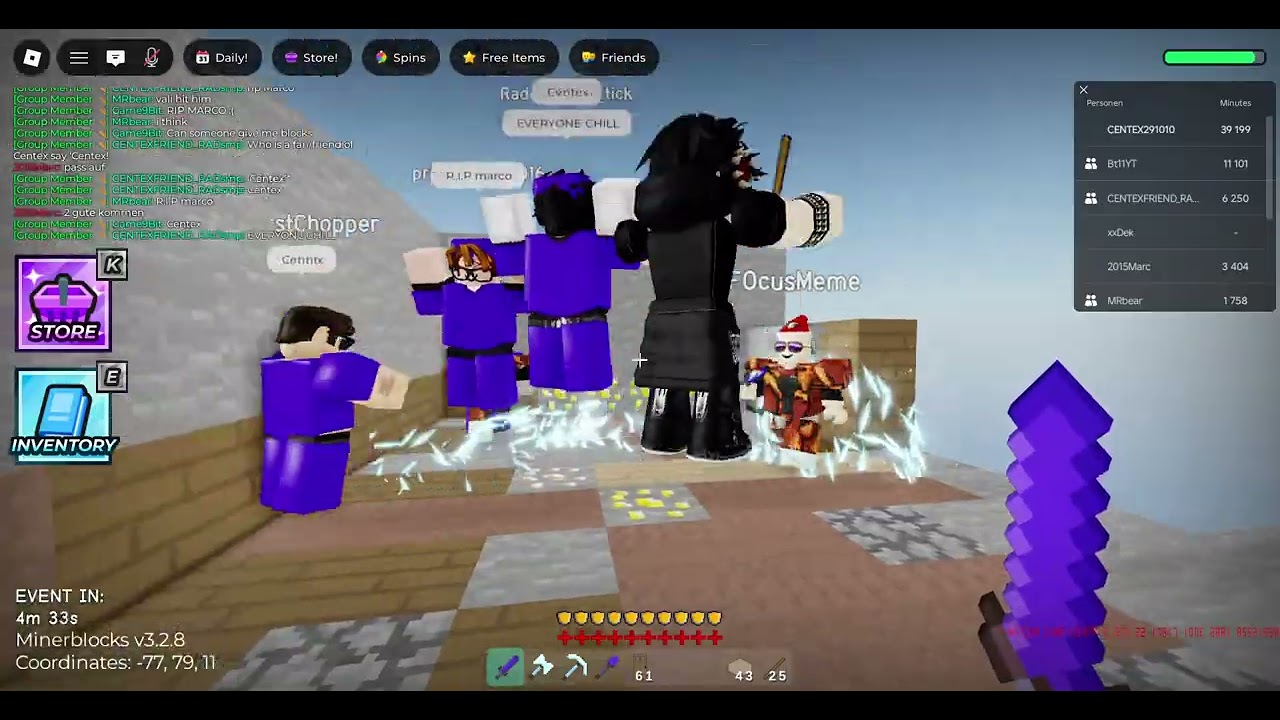 Minerblocks Admin Abuse