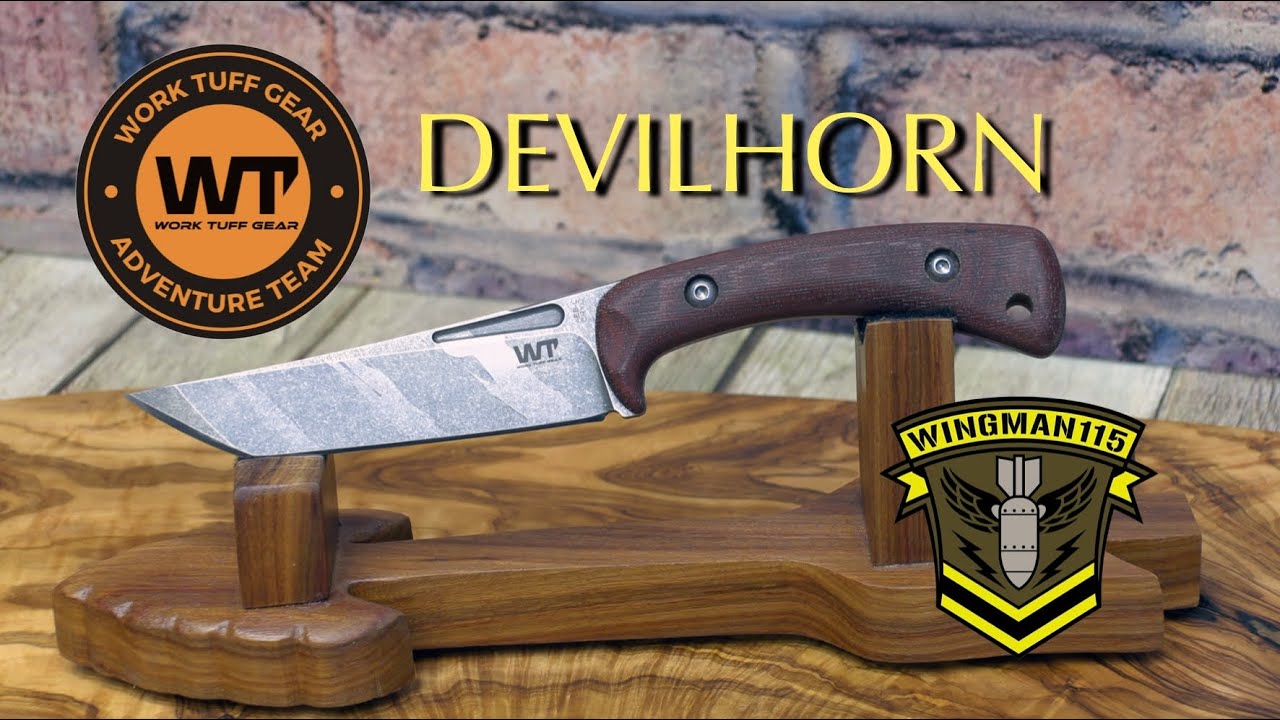 Нож Work Tuff Gear DevilHorn — НОВИНКА 2025 года.