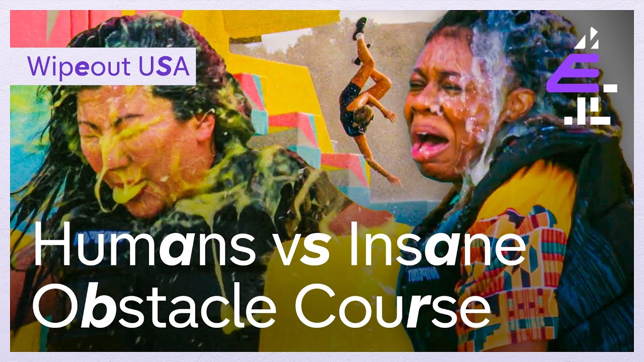 Cringey Wipeout FAILS Compilation | Wipeout USA