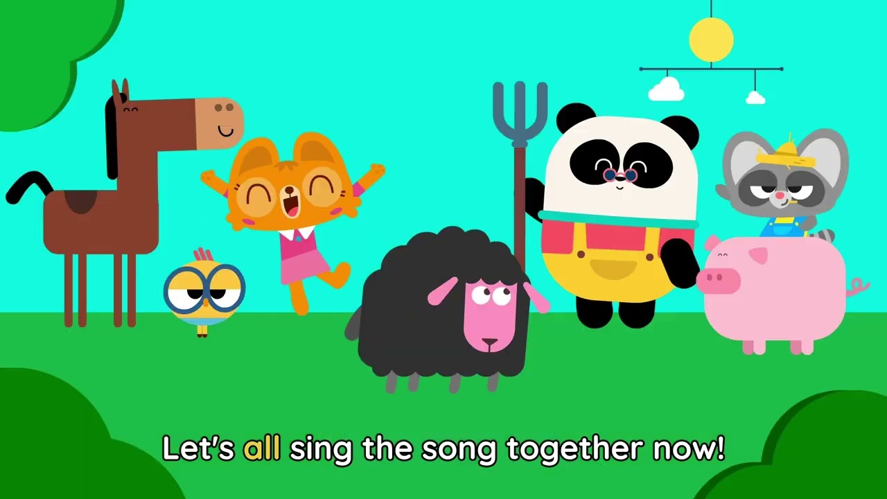 Baa Baa Black Sheep 🐑Farm Animals for Toddlers in English | Lingokids