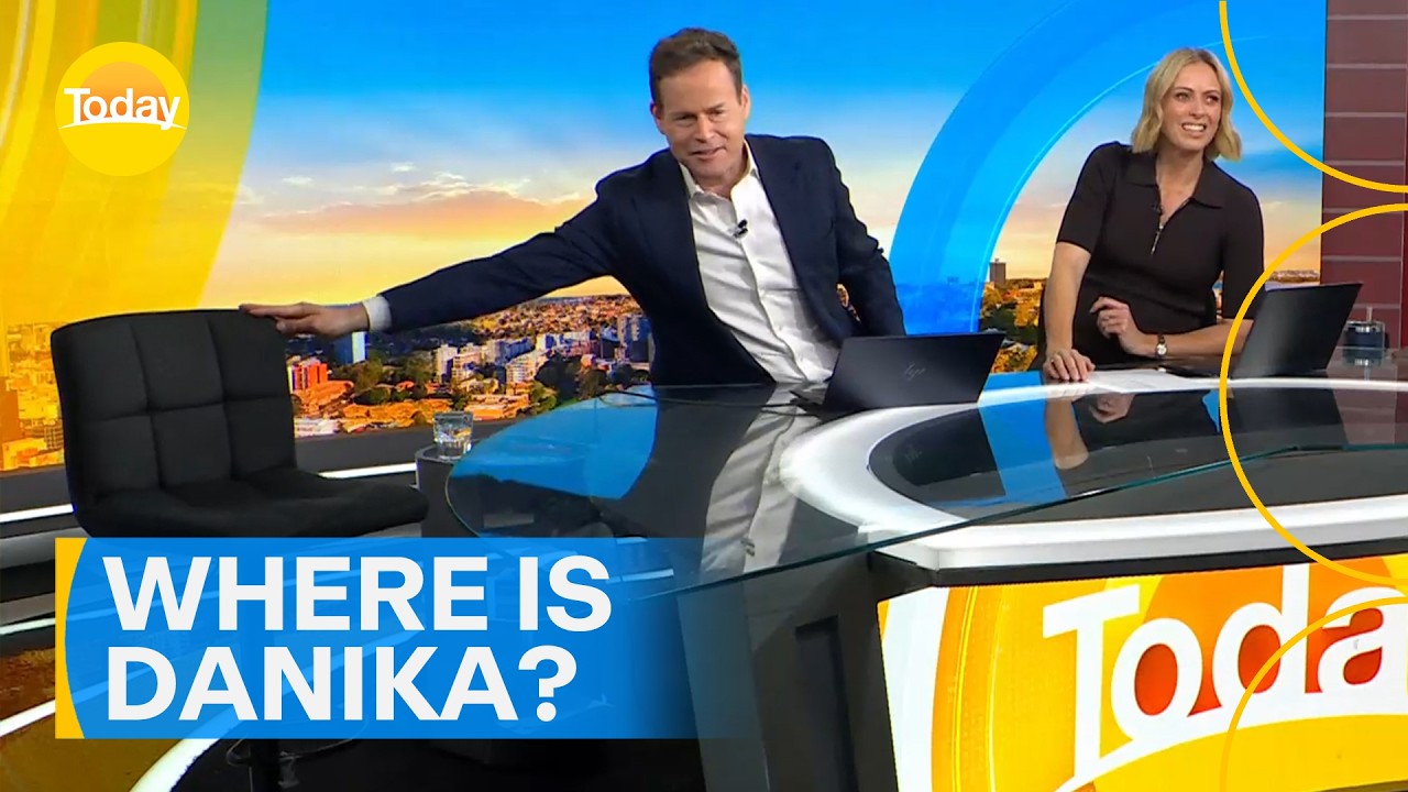 Why did Danika disappear in the middle of the show? | Today Show Australia