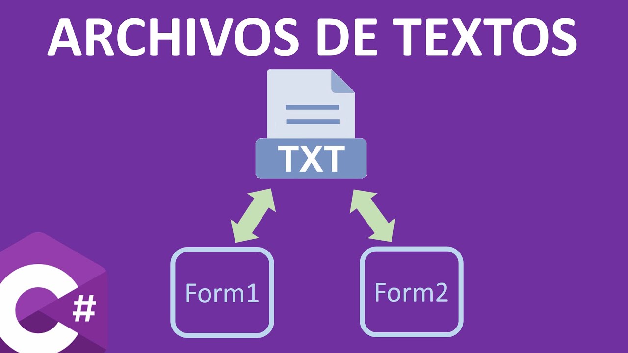 Acceso a datos entre diferentes formularios - ARCHIVOS DE TEXTOS - C#