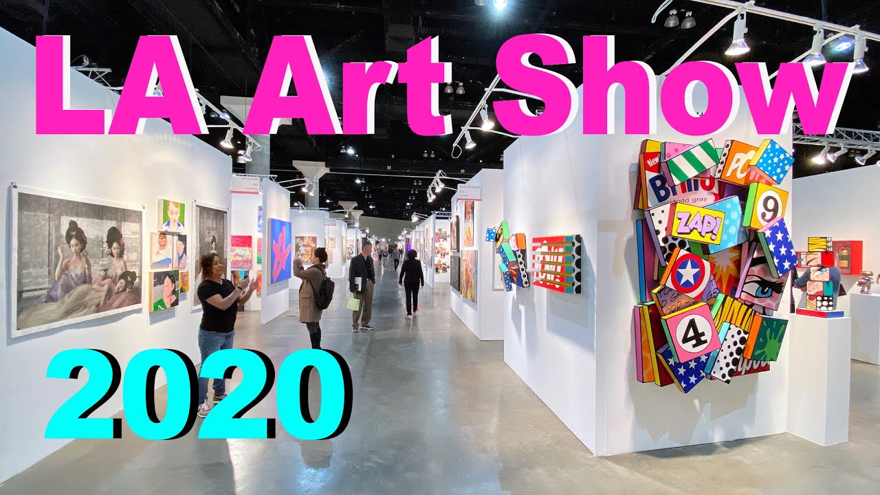 LA ART SHOW 2020  Walk Around