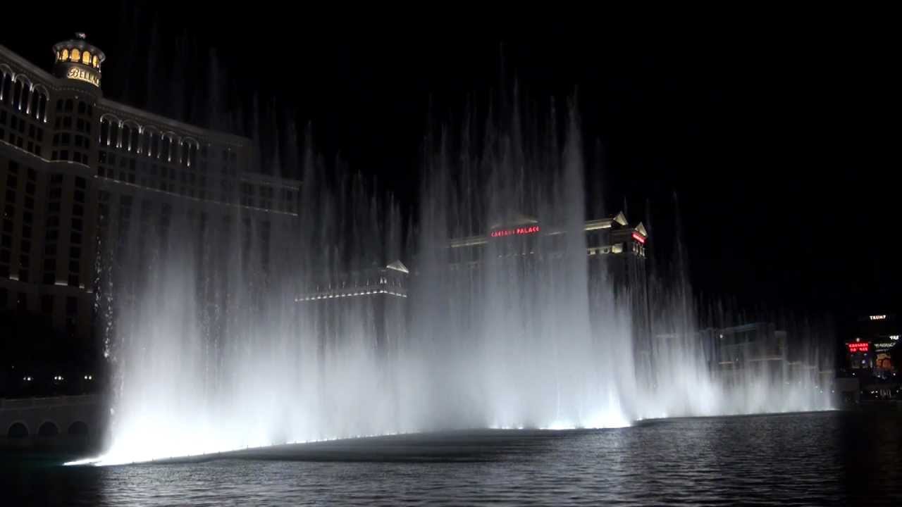 Bellagio Fountains, Las Vegas Nevada - 