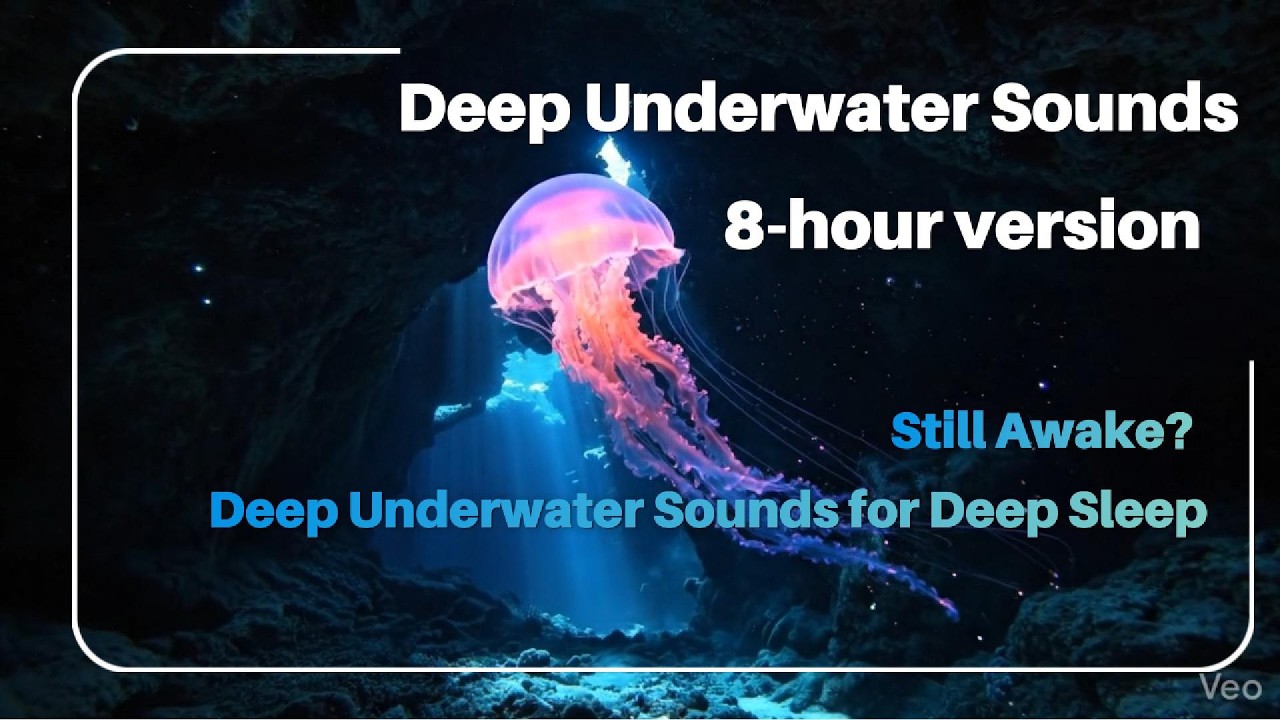 🪼깊은 바닷속 소리 | Deep Underwater Sounds for Deep Sleep(8-Hours)