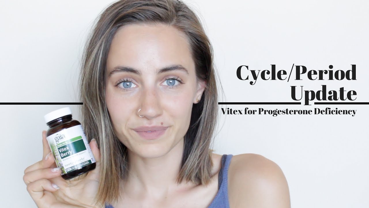 My Cycle/Period Update | Vitex for Progesterone Deficiency