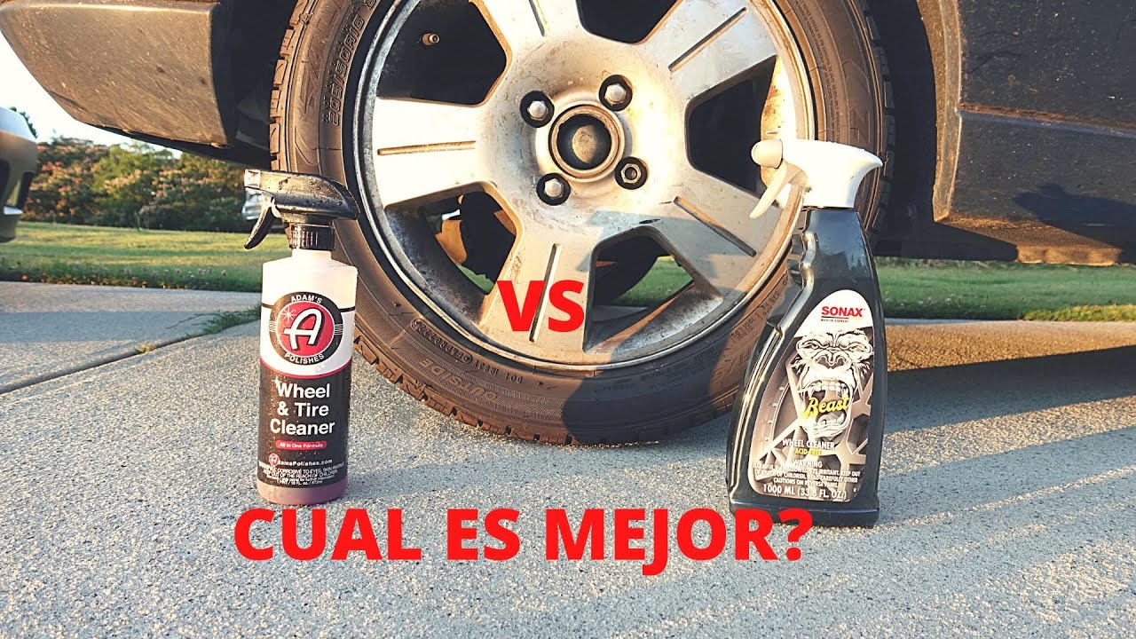 Adam's Polishes Wheel and Tire Cleaner vs Sonax The Beast