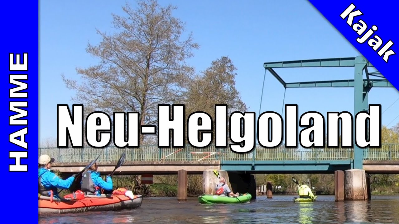Kajaktour nach Neu-Helgoland auf der Hamme | 23.04.2022 | Kajak Hamme