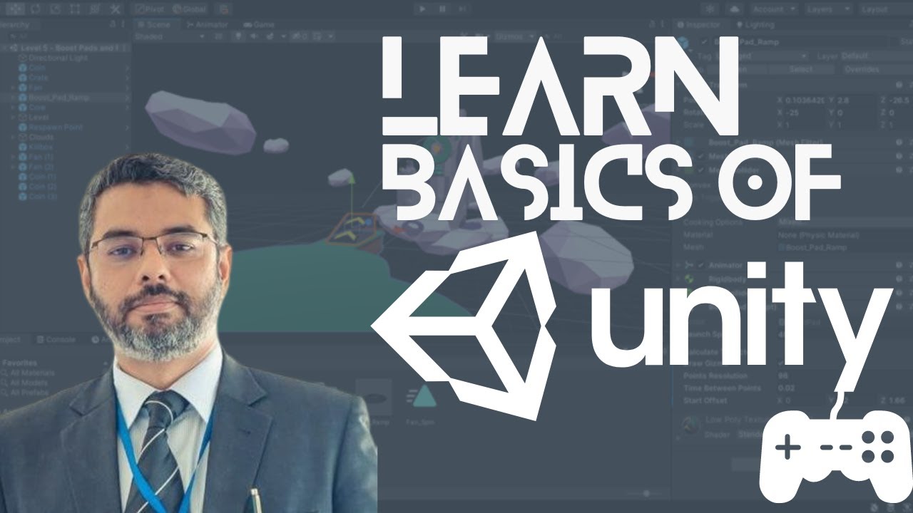 Basic Unity Tutorial for Beginners (Urdu/Hindi) | Learn Unity | How to create game in Unity
