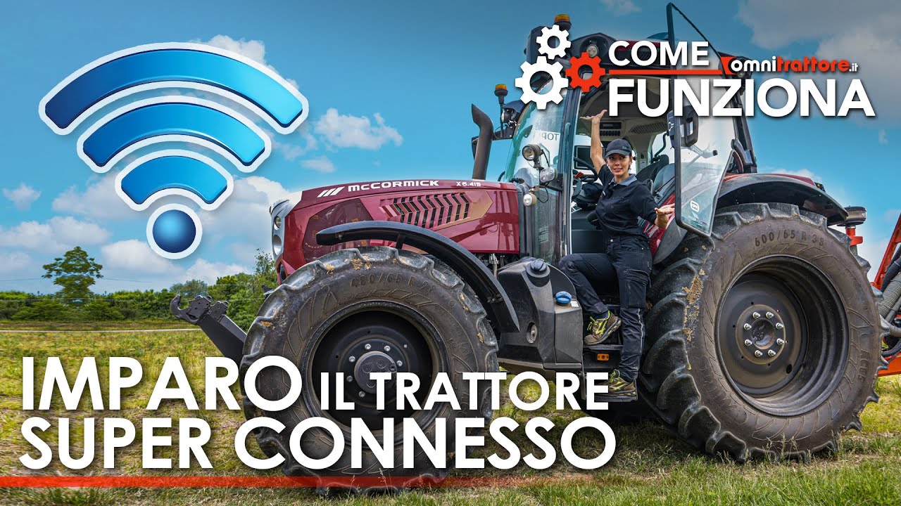 McCormick X6.415 P6-Drive: COME FUNZIONA il trattore in semina di precisione (by Giulia Tonello)