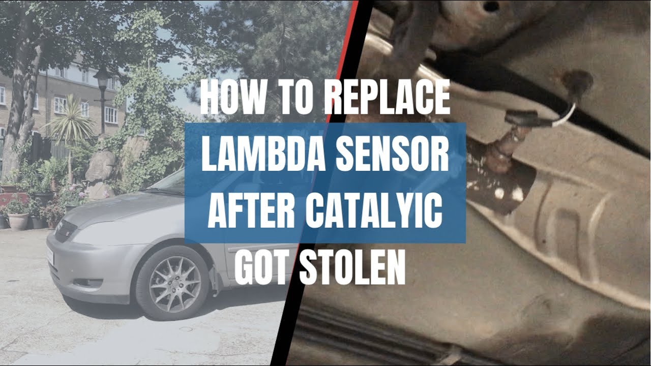 how to replace toyota corolla lambda sensor