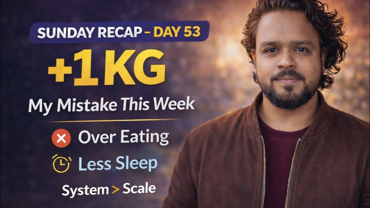 110 KG Again… Lekin Is Baar Panic Nahi | 32 Baar Day 53