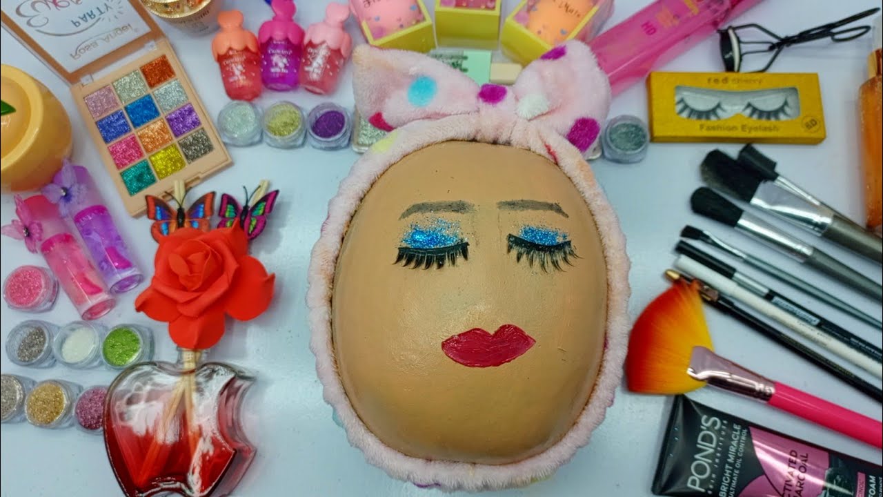 ASMR Makeup on Watermelon (No Talking)#7
