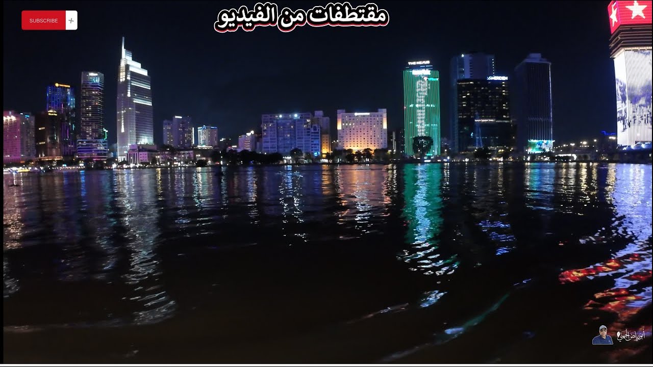 فيتنام مدينة هوتسي منه.الحياة الليلية, باص النهر, الباص السياحي , سياحة,سفر #explore #foryou #travel