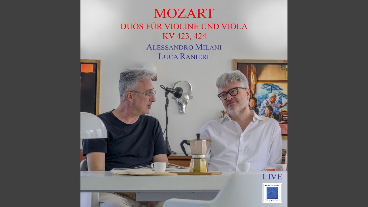 Duo for Violin and Viola in B-Flat Major, KV. 424: II. Andante cantabile