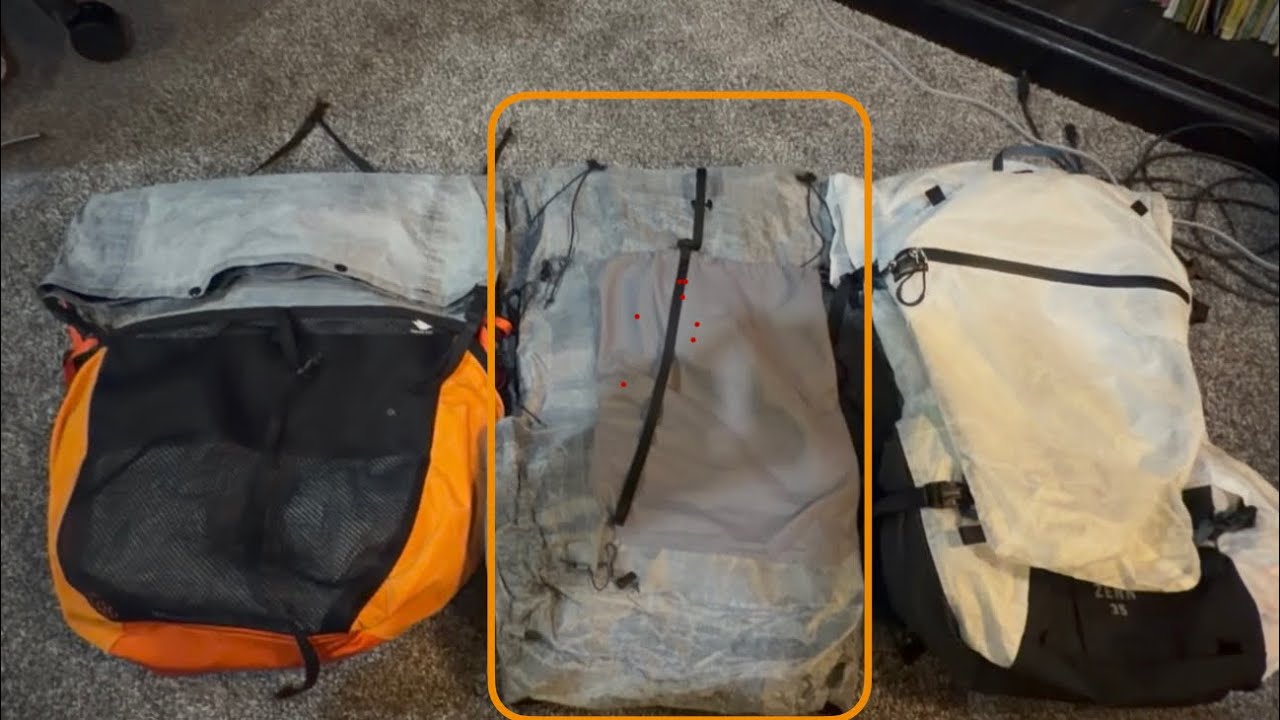 My first experience with the Gossamer Gear Mirage 40 with the thinest/lightest Aluula fabric made. 