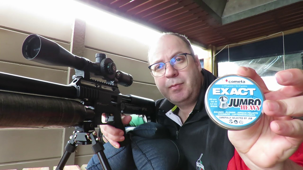 JSB Heavy 5.5mm 18,13gn - finding the optimal speed