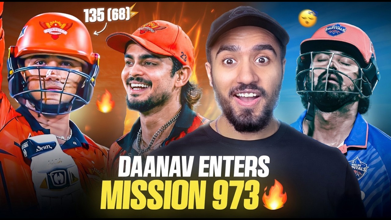 Abhishek Sharma 135🤯 SRH Hit 242💀|  KL Rahul Fails | SRH vs DC IPL 2026