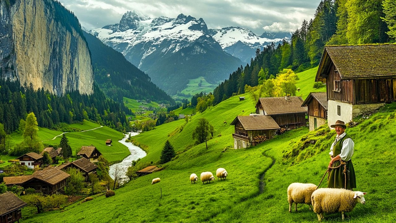 Switzerland&rsquo;s Isolated Villages: Walking in Heavenly Beautiful Swiss Countryside