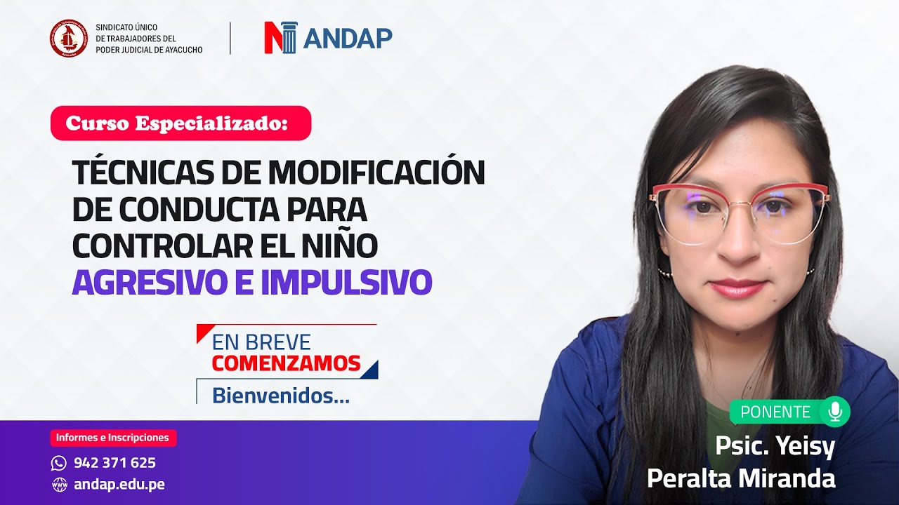 T&Eacute;CNICAS DE MODIFICACI&Oacute;N DE CONDUCTA PARA CONTROLAR EL NI&Ntilde;O AGRESIVO E IMPULSIVO