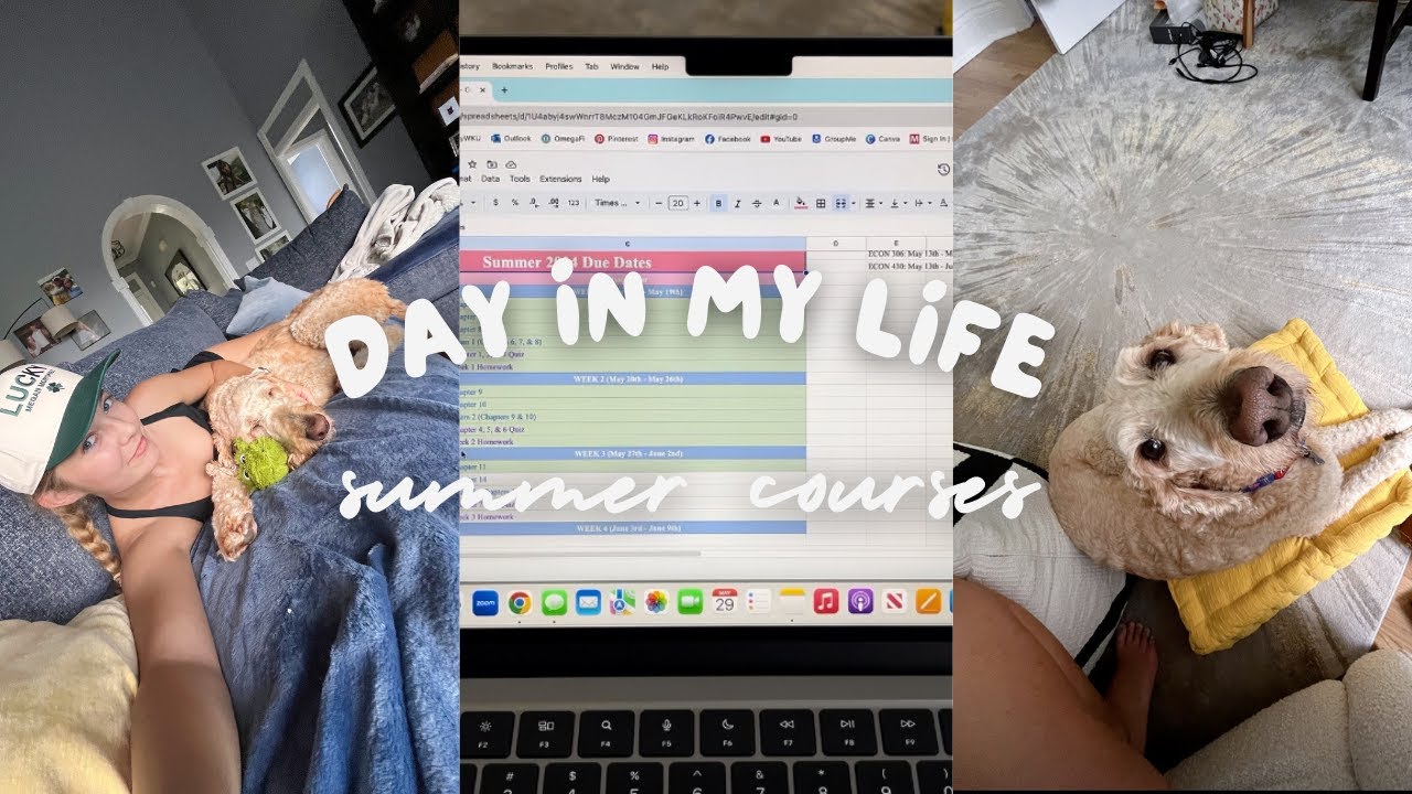 College Summer School Vlog: A Day in My Life