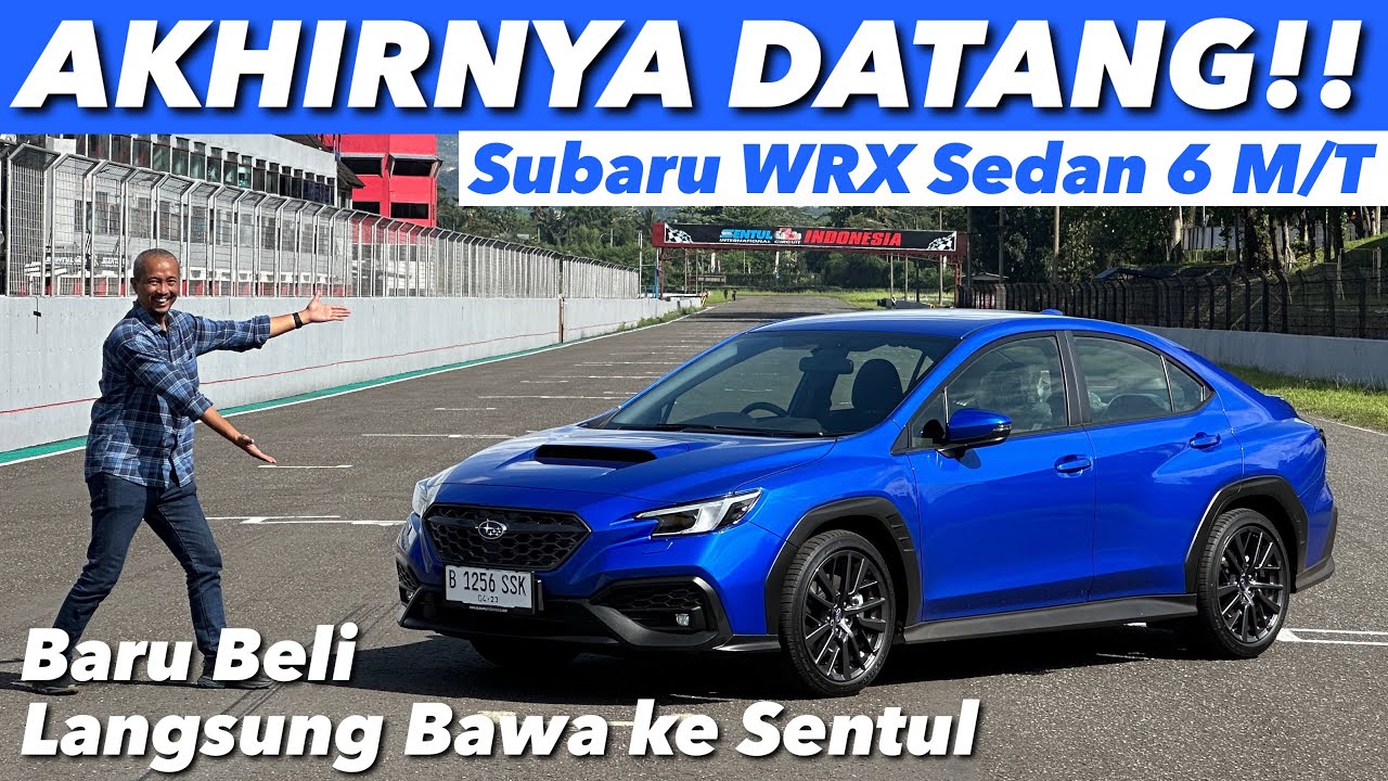 BELI SUBARU WRX 2023, DAPAT PENGIRIMAN PERTAMA