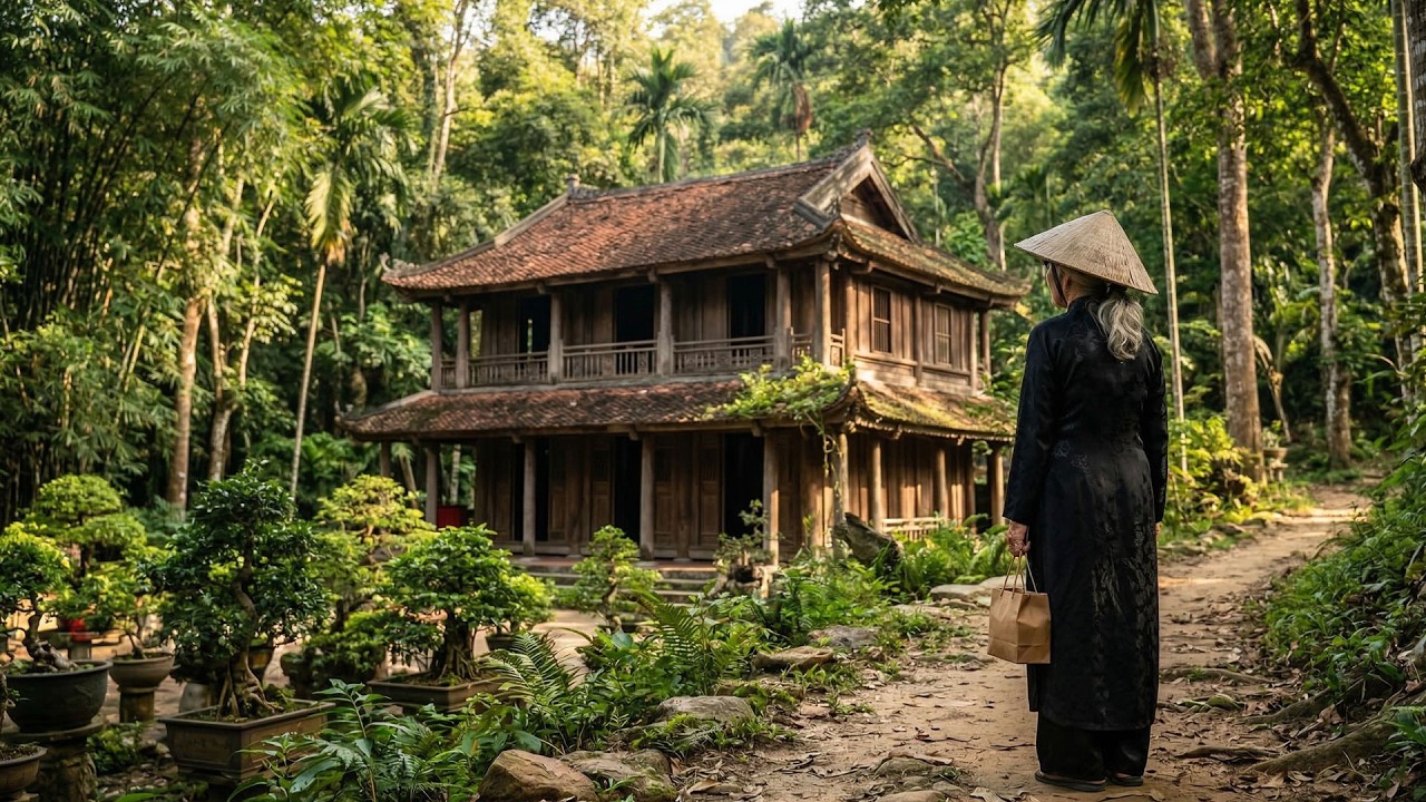 Sau 40 Năm Làm Vợ, Bà Chỉ Nhận Một Chìa Khóa Cũ – Nhưng Khi Đến Căn Nhà Giữa Rừng Ai Cũng Sững Sờ