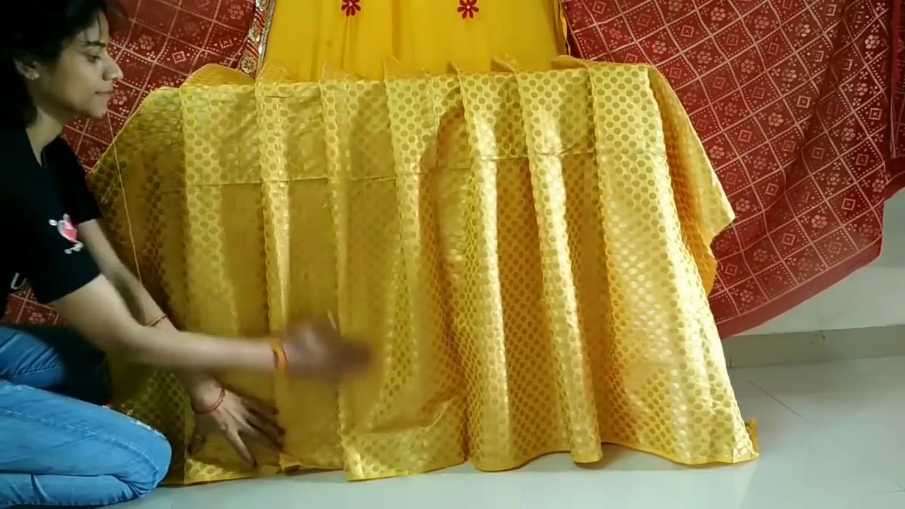 सिर्फ एक साडी से करे बहुत ही सुंदर गणपति डेकोरेशन। Best Idea for ganpati decoration with only saree.