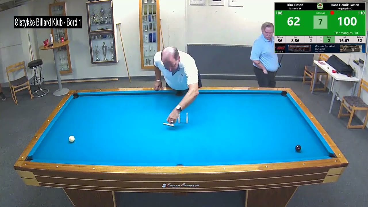 &Oslash;BK Cup 2023   Kim Finsen vs Hans Henrik Larsen