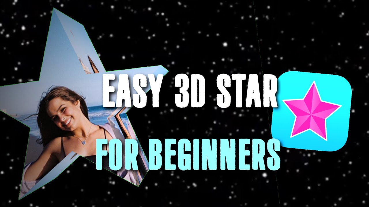HOW TO EASILY ADD 3D STARS TO YOUR EDITS (videostar)