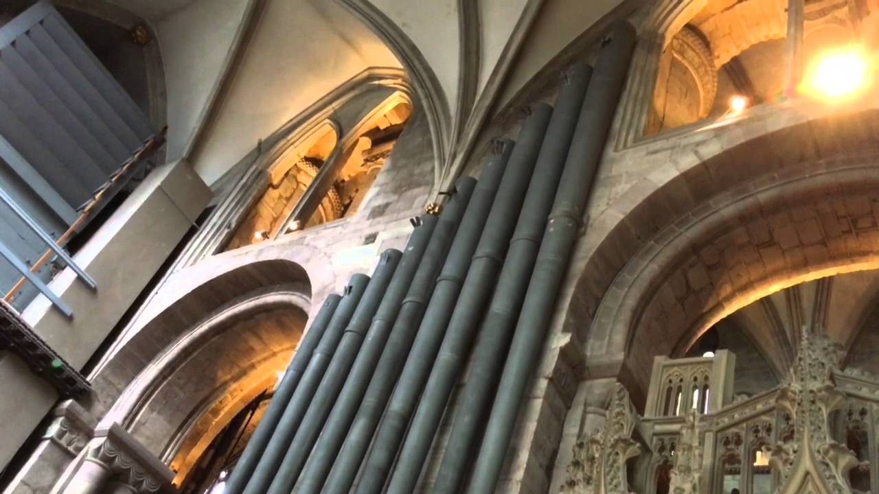 Hereford Cathedral Organ Pipes