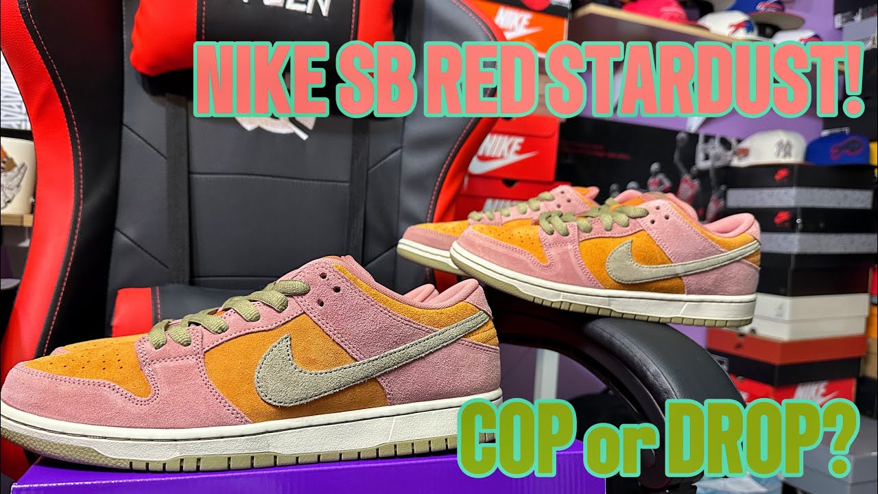 Nike SB Dunk low Red Stardust! Review.