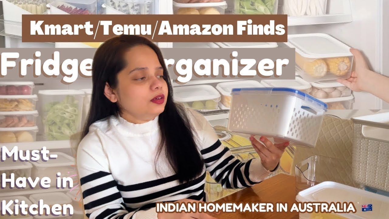 Top 10 Fridge Organizers Must-Have 🏡 Desi Homemaker Hacks for a Perfectly Organized Kitchen