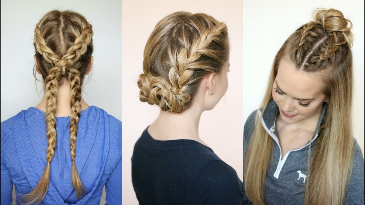3 Sporty Hairstyles | Missy Sue