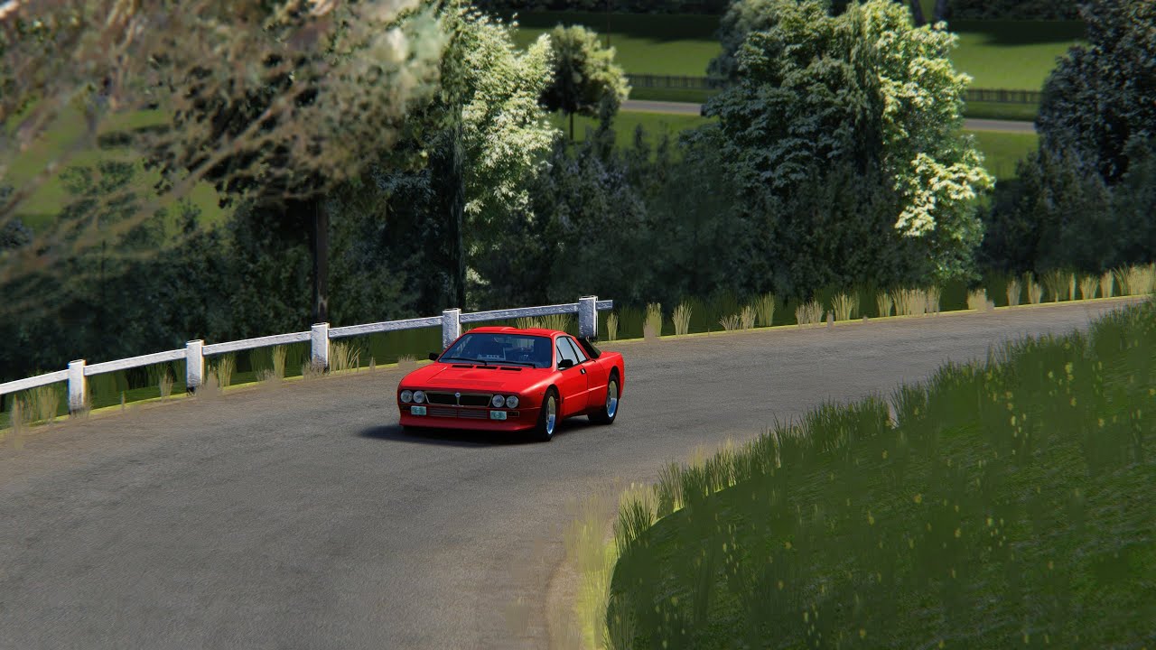 PASEO POR TARGA FLORIO ITALIA CON UN LANCIA 037 STRADALE