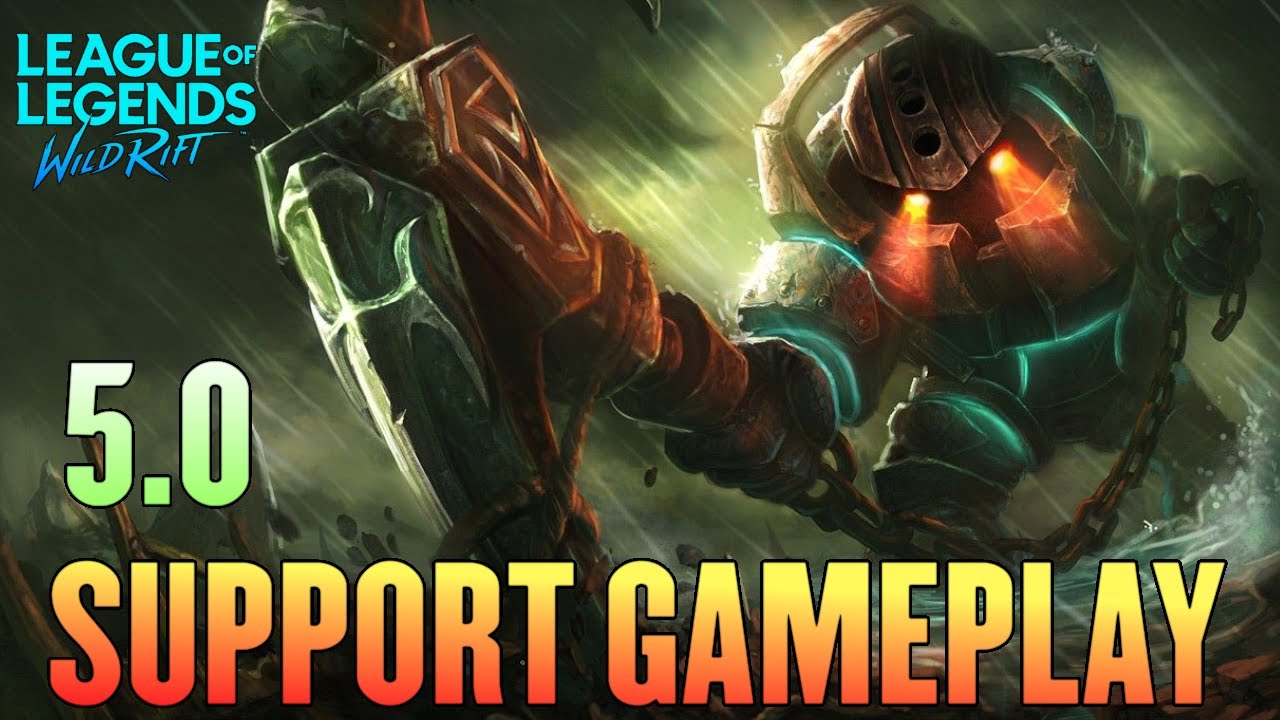 WILD RIFT NAUTILUS CRAZY SUPPORT HOOK LIKE THIS |