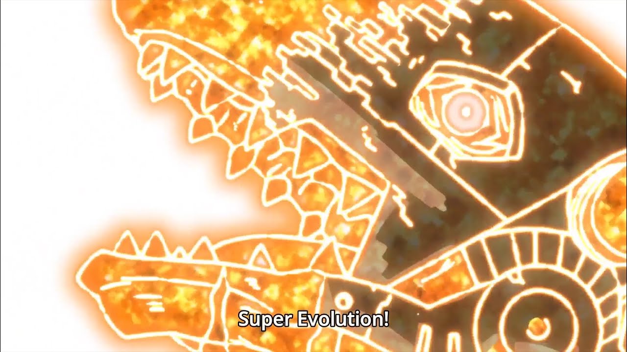 Greymon evolves to Metalgreymon - Digimon Adventure 2020 | HD