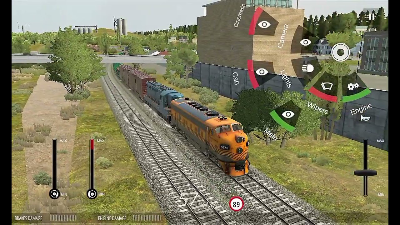 Train simulator USA pro multiple products transport 