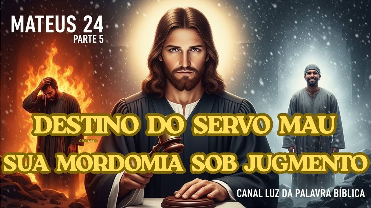 O DESTINO DO SERVO MAU, SUA MORDOMIA SOB JULGAMENTO.