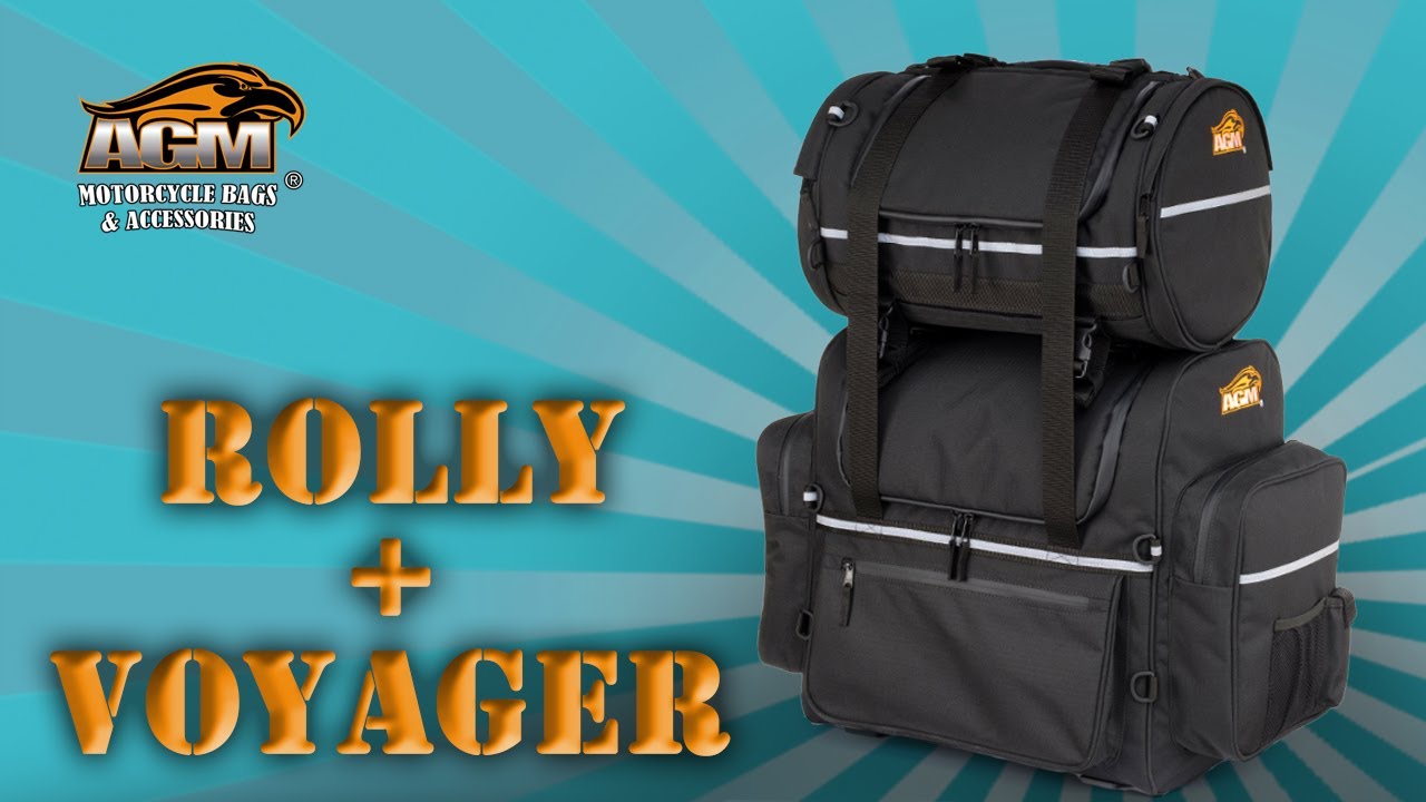 AGM Motorradtaschen: Voyager und Rolly - Mit diese Option haben wir mehr Volumen