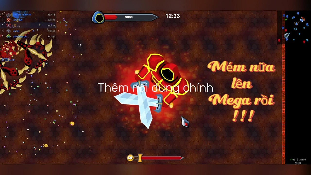 6. Cố gắng lên Mega nhưng không thành công!!! #evowarsio