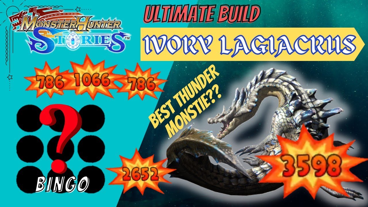 Ivory Lagiacrus Ultimate Build ❗❗- Monster Hunter Stories Android Gameplay